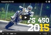 Husqvarna FS450 Supermoto en action (vidéo)