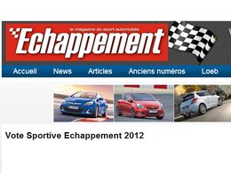 Votez pour la Sportive Echappement 2012