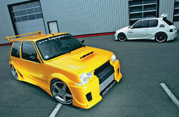 Super 5 GT Turbo VS 205 GTi, le combat continue