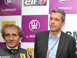 Grand Prix de France F1 2013 : Alain Prost en soutien