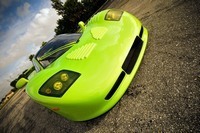 Salon de Los Angeles : Mosler MT900 GTR verte fluo