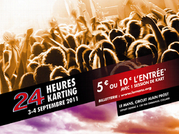Rendez-vous aux 24 Heures du Mans Karting les 3 et 4 septembre 2011