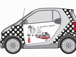 Salon Prêt à Porter à Paris à la rentrée : une citadine sobre fashion, la Smart Fortwo façon "La Parigote"
