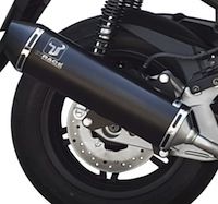 Ixrace: du black pour le Honda Forza 125