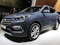 Hyundai Santa Fe restylé : léger repoudrage - Vidéo en direct du Salon de Francfort 2015