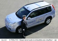 Nissan lance le premier service de location de véhicules à pile à combustion. En prime, le chauffeur !