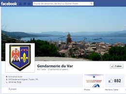 La gendarmerie du Var annonce les contrôles routiers sur facebook