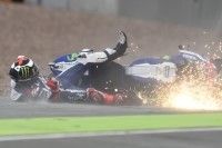 MotoGP - Allemagne Qualifications : trois chutes en deux jours pour Lorenzo