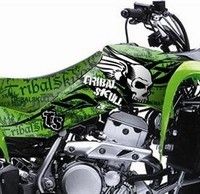 Blackbird offre un kit déco Tribal Skull à votre quad.