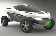 Institut Européen du Design : Buggy beON hybride très design