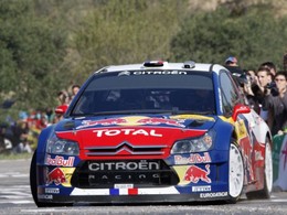 Rallye du Var - Kubica sur une Citroën C4 WRC