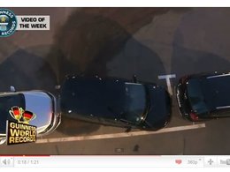 World Record ! 26 cm de marge pour se garer au frein à main
