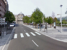 Strasbourg : un nouveau plan de circulation place de la Gare testé