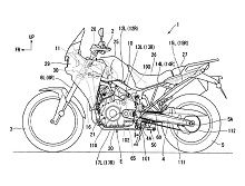 Nouveauté - Honda : revoilà des croquis suggérant une Transalp