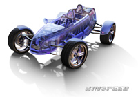 Rinspeed et Bayer MaterialScience : le roadster écolo "eXasis" qui a la patate !
