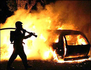 Bretagne : une voiture GPL a provoqué un incendie