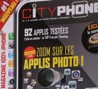 Yacouba + Iphone = magazine Cityphone.