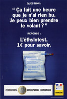 Des éthylotests vendus à un euro