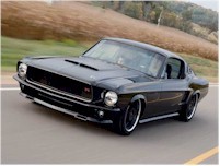Mustang 1967 black style...