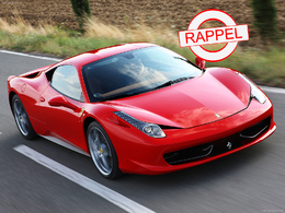 C'est officiel : la Ferrari 458 Italia est rappelée pour risque d'incendie