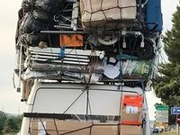 Record : il dépasse la limite autorisée de charge de... 4 tonnes