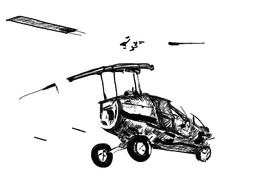 Temporalité de la voiture volante PAL-V One/Retour vers le futur, par Julie Coutureau