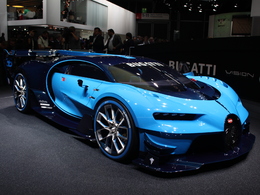 Le concept Bugatti Vision Gran Turismo donne de la voix à Francfort