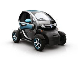 La Renault Twizy cligne de l'œil à l'endroit des petits rouleurs