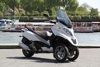 Piaggio : nouveau site internet dédié au MP3 et promotion de rentrée jusqu'au 30 septembre