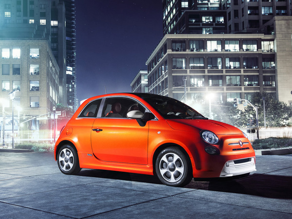 Los Angeles 2012 : la Fiat 500e en avant-première