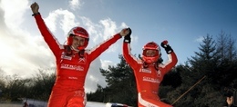 WRC GB final : Hirvonen se surpasse, Grönholm se casse, Loeb surclasse