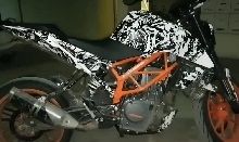 Vidéo - KTM: la nouvelle Duke 390 toute nue