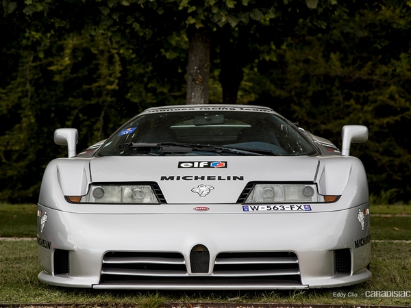 Photos du jour : Bugatti EB110 Supersport (Concours d'Elegance de Chantilly)