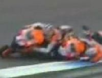 Moto GP Estoril: Hayden Pedrosa, la vidéo du désastre