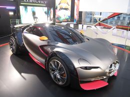 La Citroën Survolt présente à l'Eco Car Spectacular de Londres le 12 septembre 2010