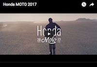 Honda, les nouveautés 2017 arrivent. Vidéo