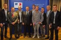 Les Champions du Monde Moto 2014 célébrés au Ministère des Sports