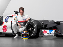 F1 - Sauber avec Esteban Gutierrez en 2013