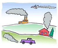 En 2005, l'Union européenne a connu une baisse de 0,8% de ses émissions de gaz à effet de serre
