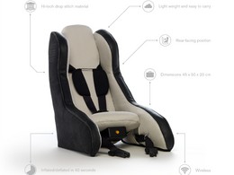 Volvo dévoile le siège enfant gonflable