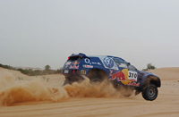 Rallye-raid: VW teste Vatanen et Magnaldi