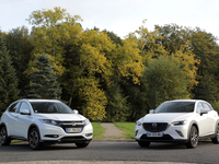 Comparatif vidéo - Mazda CX3 vs Honda HR-V : le derby