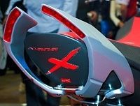 Salon de Milan 2008 en direct : Proto Aprilia Mana X