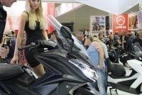 En direct d'Intermot : Kymco AK 550