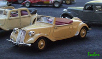 Miniature : 1/43ème - Citroën 15six cabriolet