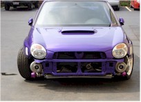 Une Subaru WRX avec 2 turbos...