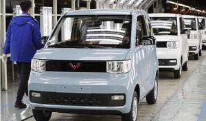 Chine : près de la moitié des voitures électriques valent moins de 10 000 €