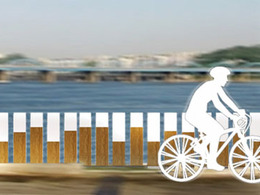 Deux designers coréens inventent le pont pour vélos musical