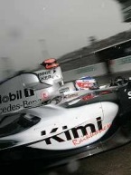 GP d'Allemagne Hockenheim: McLaren Mercedes, sur une jambe