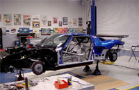 Une Ford GT-R en construction